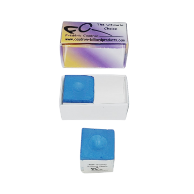 Billard Kreide F. Caudron blau 2er Pack